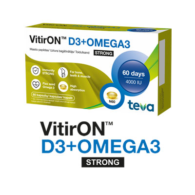 VitirON D3+Omega3 STRONG